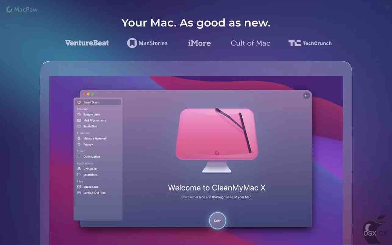 CleanMyMac X For Mac v4.14.6 macOS最好用的清理软件-梵摄创意库
