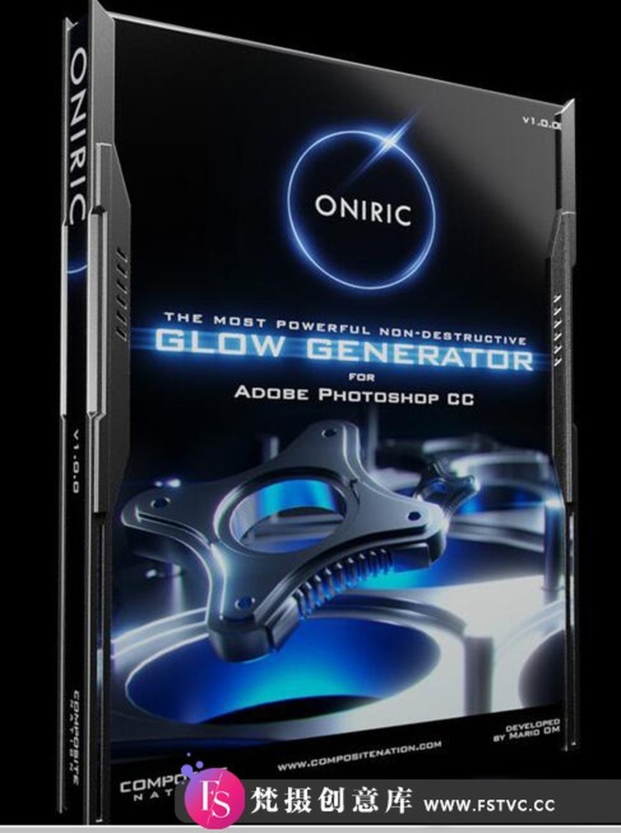 图片[2]-提升创意设计的绝佳助手！Oniric Glow Generator 1.3.0 汉化版，让PS光效游刃有余Win/Mac系统-梵摄创意库