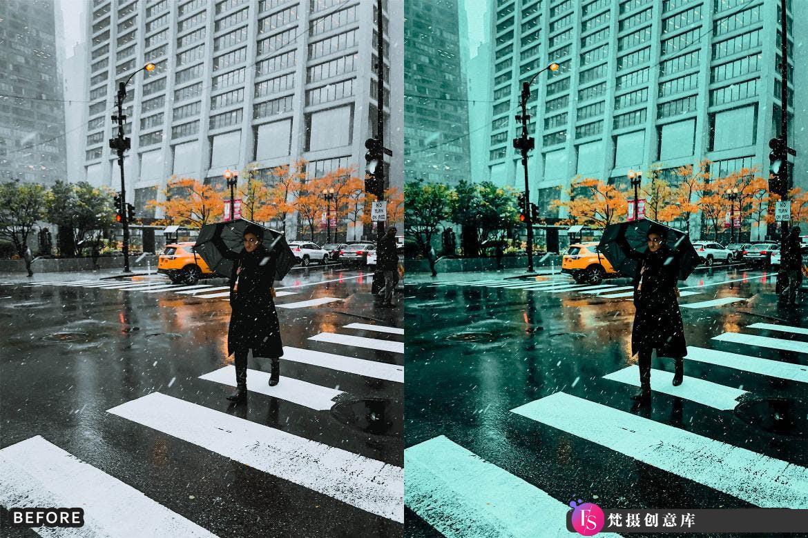 [风光LR预设]冬季冰雪电影风光Lightroom预设 Snow & Winter Presets for Lightroom