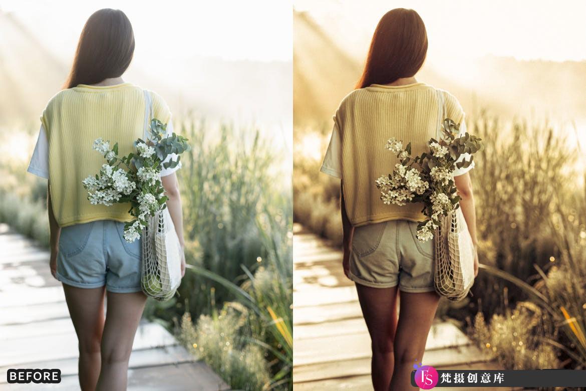 [人像LR预设]INS波西米亚人像LR预设 Bohemian Brown Look Instagram Wedding Presets