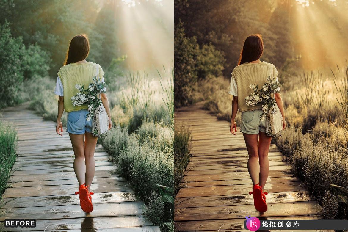 [人像LR预设]INS波西米亚人像LR预设 Bohemian Brown Look Instagram Wedding Presets