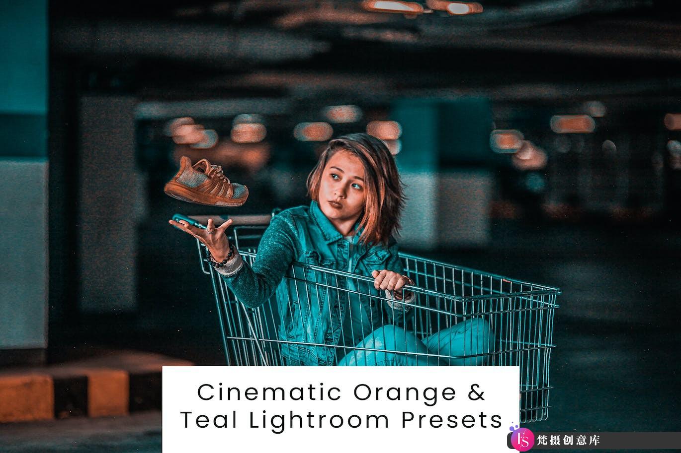 [胶片LR预设]青橙色调电影人像LR预设 Cinematic Orange & Teal Lightroom Presets