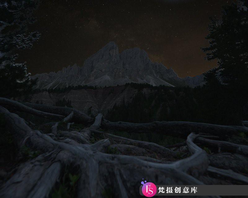 [风光摄影教程]风光摄影师Daniel Laan夜景银河风光后期处理三案例-中英字幕