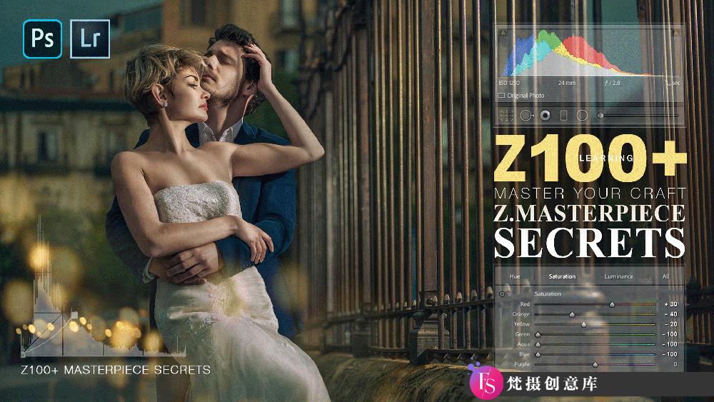 [婚纱摄影教程]Keda Z – Z100+ 从零到大师精确公式掌握婚礼摄影及后期教程-中英字幕