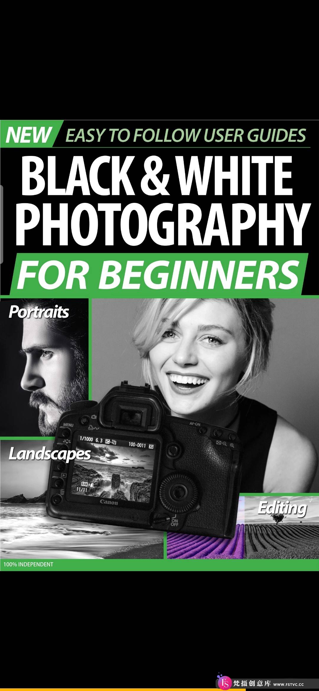[电子书籍教程]黑白摄影入门-2020全年1-4期合集Black & White Photography For Beginners-梵摄创意库