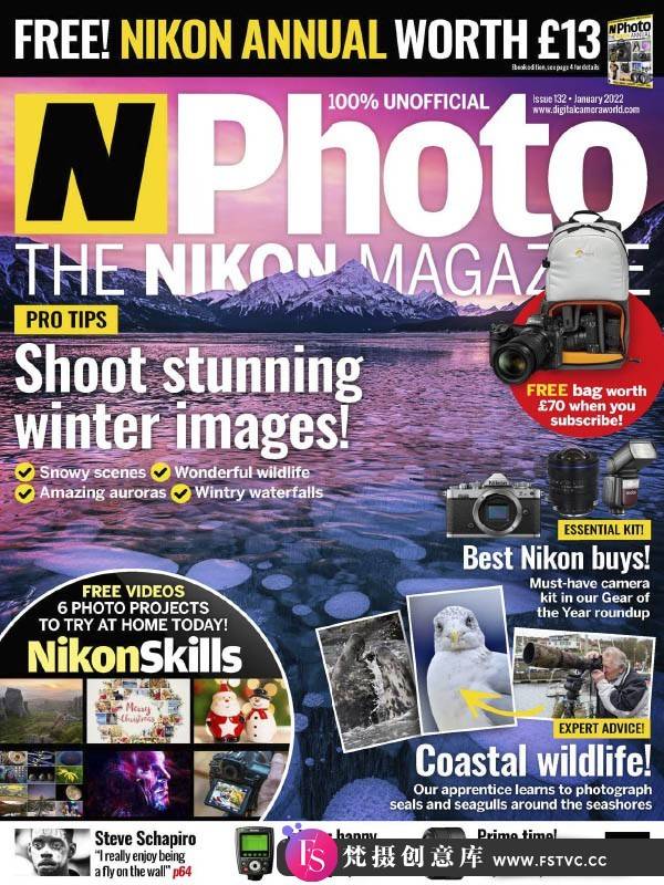 [电子书籍教程]N-Photo UK – 数码单反摄影杂志2022年全年合集（1-13期）-梵摄创意库