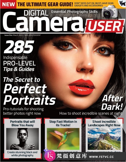 [电子书籍教程]数码相机用户（Digital Camera User）-2022年全年合集（1-4）-梵摄创意库