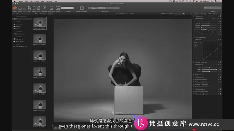 图片[12]-[人像摄影教程]摄影师PeterCoulson棚拍名模MeikaWoollard引领时尚界摆姿教程-中英字幕-梵摄创意库