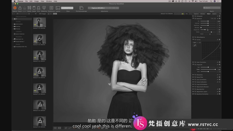 图片[16]-[人像摄影教程]摄影师PeterCoulson棚拍名模MeikaWoollard引领时尚界摆姿教程-中英字幕-梵摄创意库