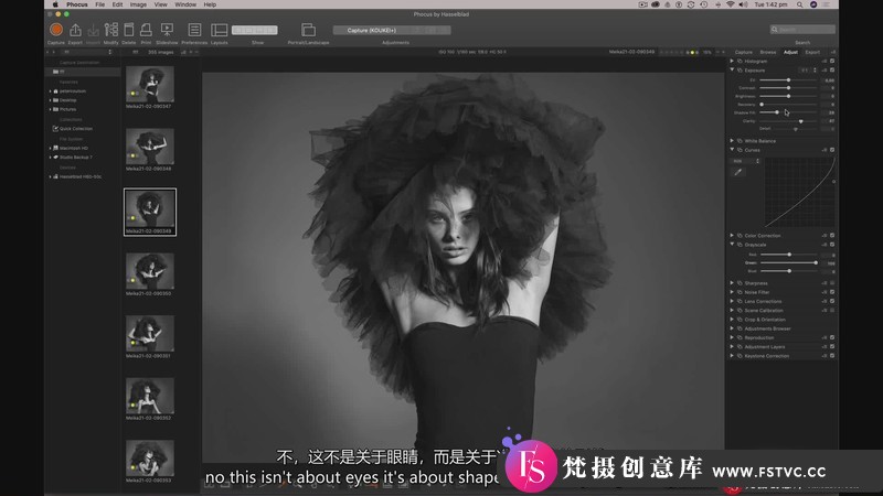 图片[17]-[人像摄影教程]摄影师PeterCoulson棚拍名模MeikaWoollard引领时尚界摆姿教程-中英字幕-梵摄创意库