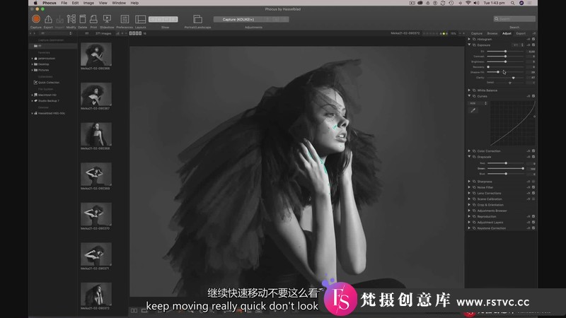 图片[18]-[人像摄影教程]摄影师PeterCoulson棚拍名模MeikaWoollard引领时尚界摆姿教程-中英字幕-梵摄创意库