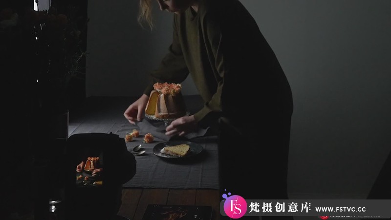 图片[6]-[美食摄影教程]自然光食物食品美食摄影布光进行–光线塑造教程-中英字幕-梵摄创意库