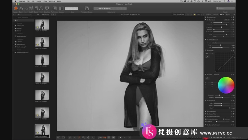 图片[11]-[人像摄影教程]PeterCoulson-工作室棚拍《安娜时尚》人像摄影布光教程-中英字幕-梵摄创意库