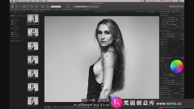 图片[15]-[人像摄影教程]PeterCoulson-工作室棚拍《安娜时尚》人像摄影布光教程-中英字幕-梵摄创意库