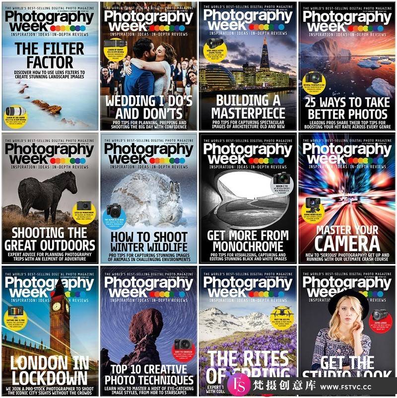[电子书籍教程]摄影周-2021年全年期刊1-52合集PhotographyWeek-2021FullYearIssues-梵摄创意库