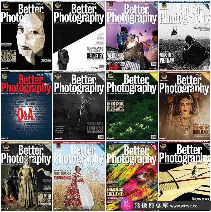 [电子书籍教程]更好的摄影-2019年全年系列1-12期BetterPhotography-FullYear2019-梵摄创意库