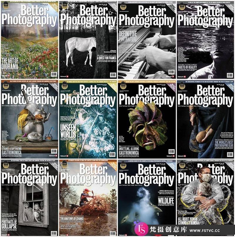 [电子书籍教程]更好的摄影-2021年全年系列1-12期BetterPhotography-FullYear2021-梵摄创意库