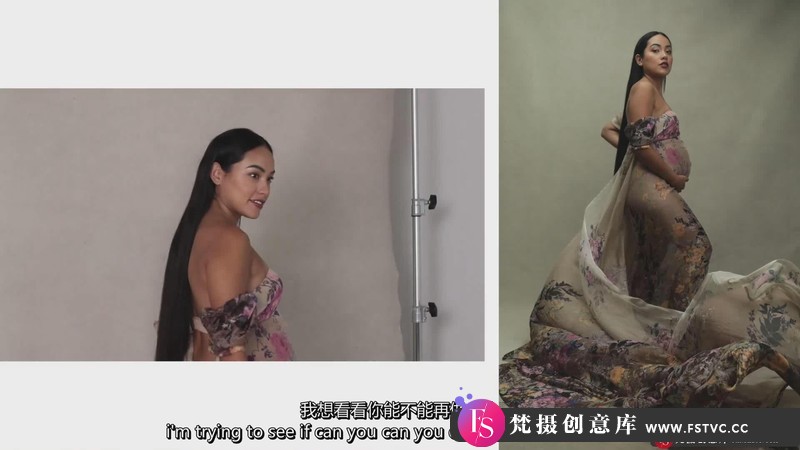 图片[11]-[私房摄影教程]LolaMelaniAcademy-孕妇人像写真高级时装礼服造型摄影教程VOL.2-中英字幕-梵摄创意库