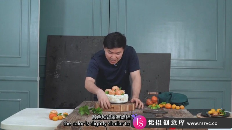 图片[3]-[美食摄影教程]美食摄影教程-黑暗情绪食物摄影布光造型教程-中英字幕-梵摄创意库