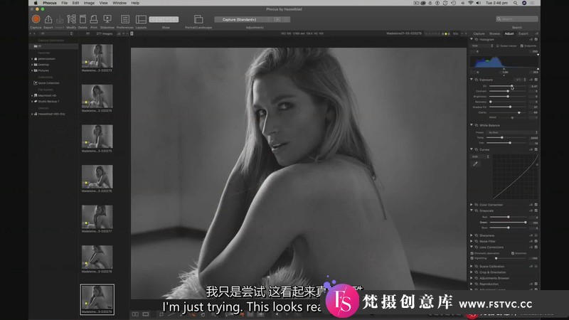 [私房摄影教程]摄影师PeterCoulson-没有设计师的棚拍时尚私房人像教程-中英字幕