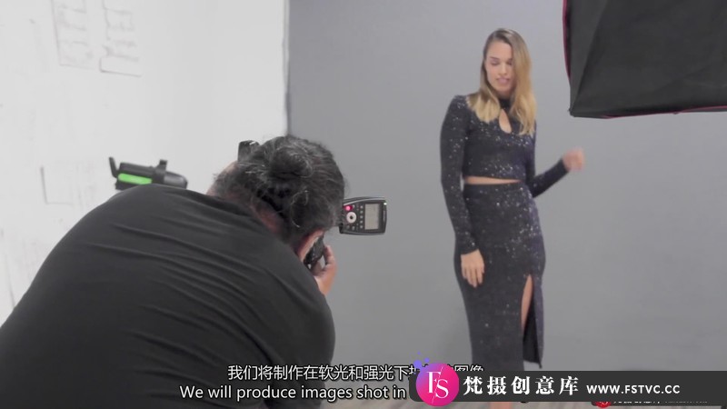 [人像摄影教程]人像摄影布光教程：克服你对工作室闪光灯的恐惧-中英字幕