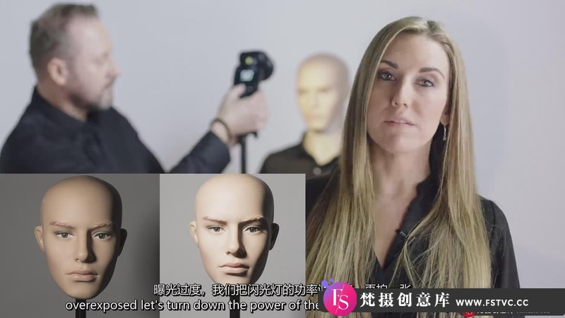 图片[3]-[人像摄影教程]ProfotoAcademy-DavidBicho-光的距离,方向,形状基本知识-中英字幕-梵摄创意库