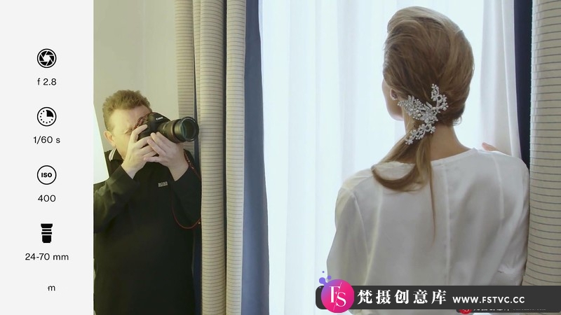 图片[4]-[人像摄影教程]ProfotoAcademy-婚礼肖像系列：新娘准备美容街头摄影和后期-梵摄创意库