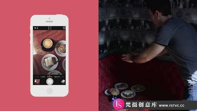 [手机摄影教程]iPhone手机美食摄影及Snapseed和VSCOCam后期修图教程-梵摄创意库