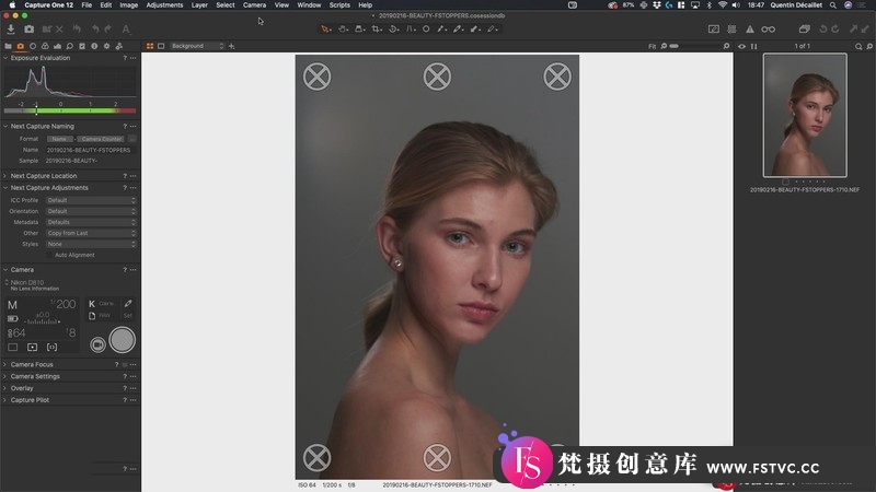 [人像摄影教程]Fstoppers-婚礼摄影师QuentinDecaillet完整的CaptureOnePro编辑指南