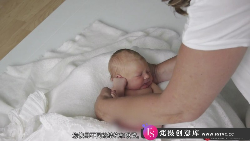 图片[4]-[新生儿童摄影]RobinLong创意新生婴儿包裹摆姿势摄影系列教程-中文字幕-梵摄创意库