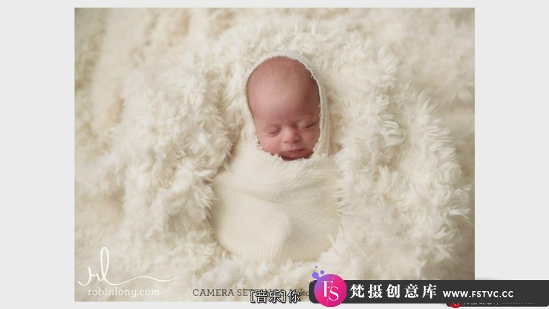 图片[13]-[新生儿童摄影]RobinLong创意新生婴儿包裹摆姿势摄影系列教程-中文字幕-梵摄创意库