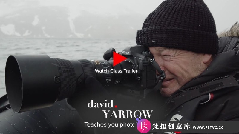 [风光摄影教程]摄影大师(DavidYarrow)野生动物纪实黑白摄影教程-中英字幕-梵摄创意库