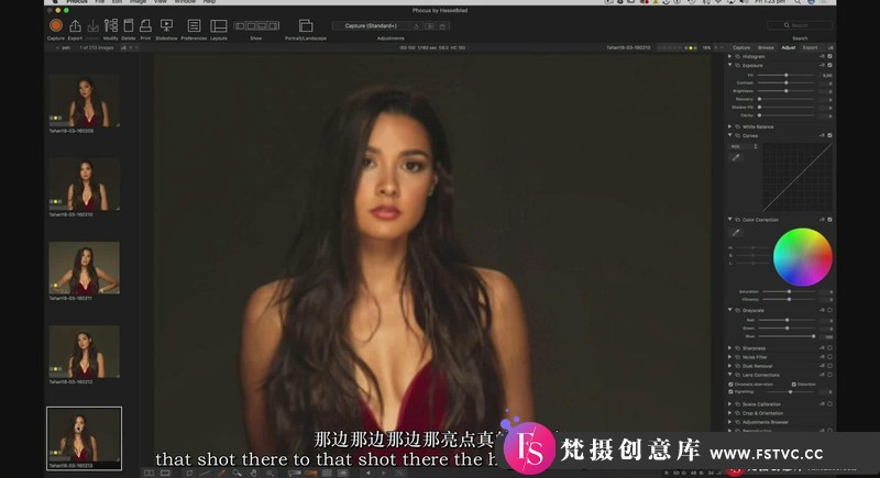 [人像摄影教程]摄影师PeterCoulson棚拍人像模特Tahan布光及修饰教程-中英字幕