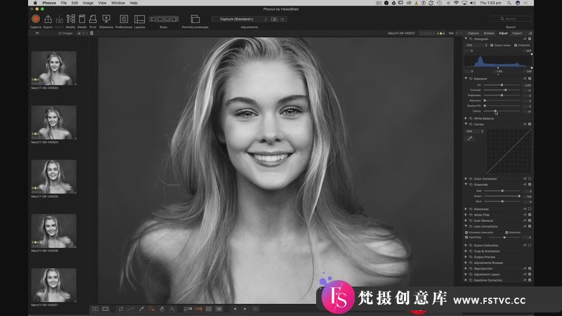 [人像摄影教程]摄影师PeterCoulson与从未合作过的模特Mary人像摆姿摄影教程-中英字幕