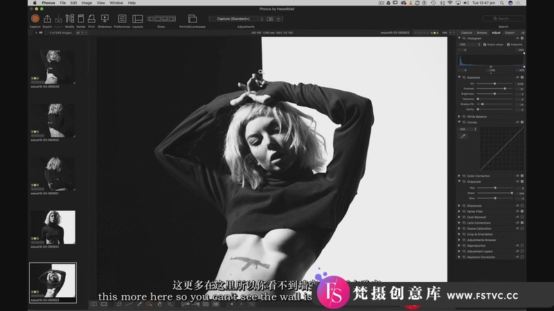 [人像摄影教程]摄影师PeterCoulson与Shay为服装品牌Essua商业时装拍摄教程-中英字幕