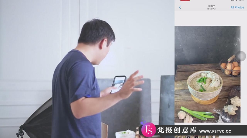 图片[4]-[美食摄影教程]美食摄影-如何用手机拍摄令人惊叹的烟雾食品照片-中英字幕-梵摄创意库