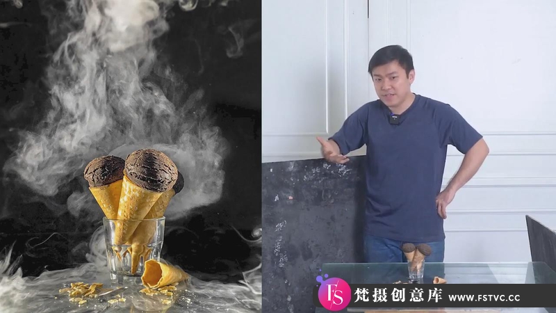 图片[10]-[美食摄影教程]美食摄影-如何用手机拍摄令人惊叹的烟雾食品照片-中英字幕-梵摄创意库