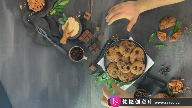 [美食摄影教程]使用手机和相机拍摄平铺美食摄影布光和造型教程-中英字幕