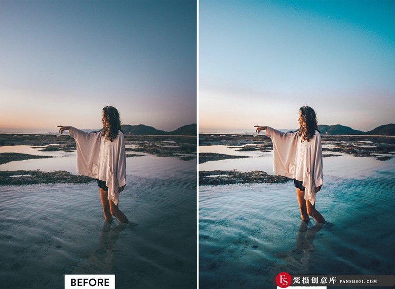 图片[2]-人像LR预设夏季人像写真清新通透胶片预设lr预设ps滤镜pr调色lightroom人像lut插件-梵摄创意库