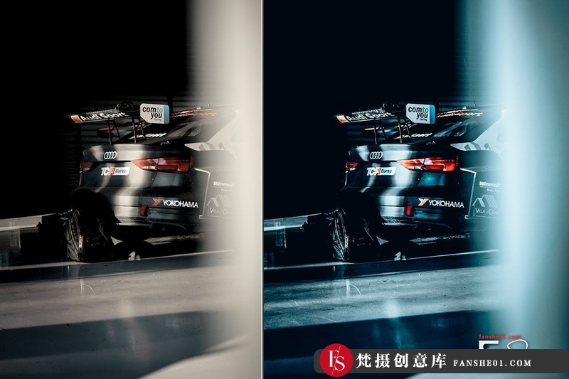 [风光LR预设]ARTAPresets-赛车蓝调电影色调lr预设RacingBlueLightroomPresets