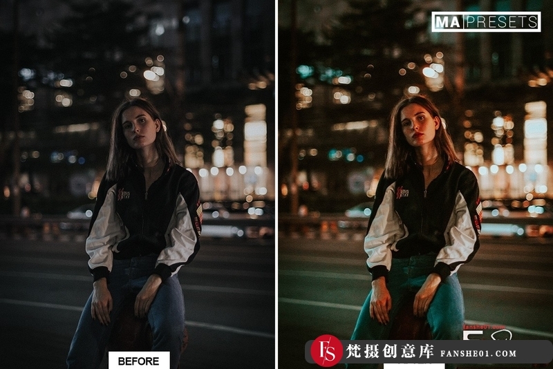 图片[8]-[风光LR预设]城市街道霓虹夜景风光人像Lightroom预设NEONNIGHTLightroomPresets-梵摄创意库