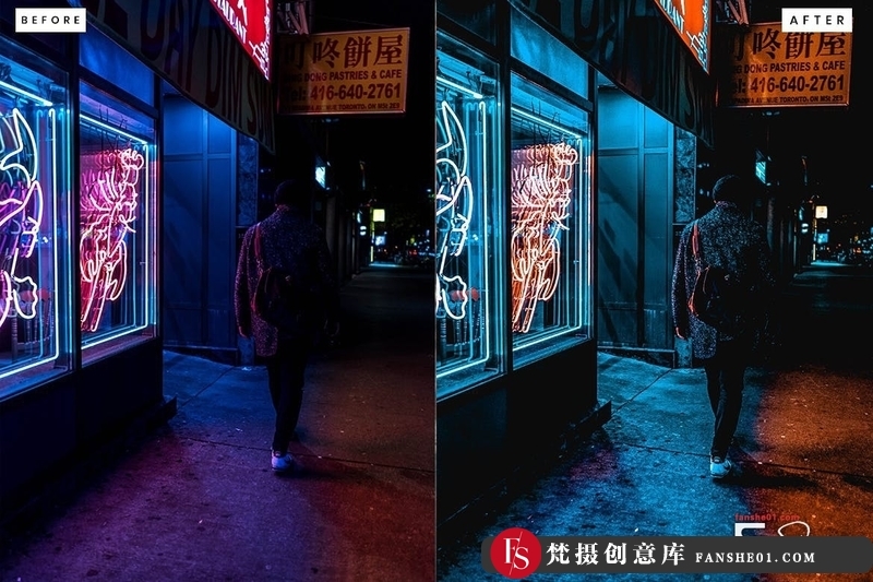 [风光LR预设]城市街拍夜景风光后期调色Lightroom预设15CityLightroomPresets