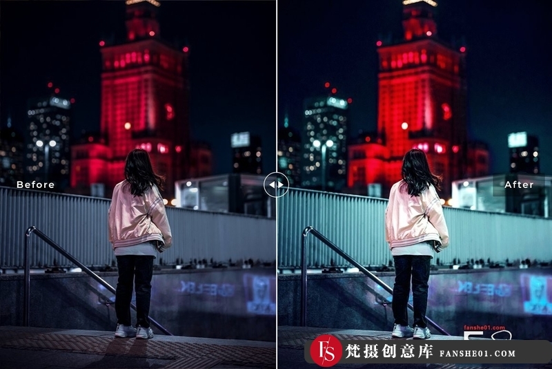 图片[2]-[风光LR预设]城市夜景风光摄影后期调色LR预设NightscapeProLightroomPresets-梵摄创意库