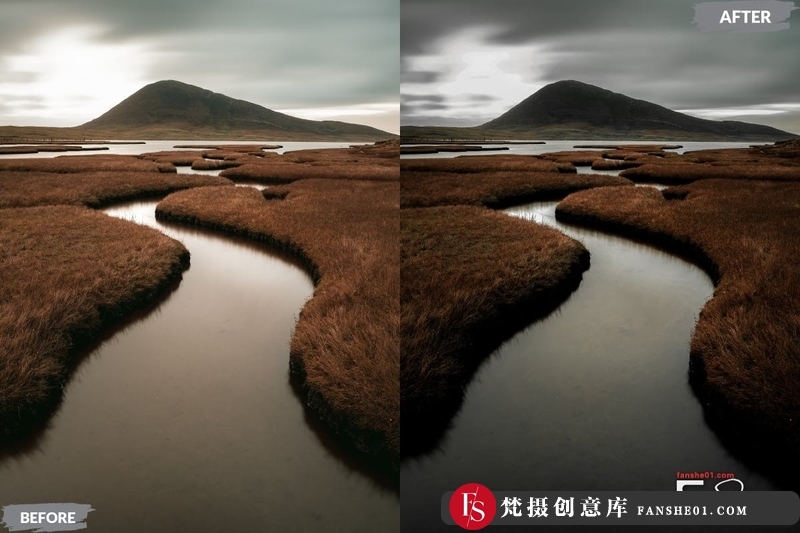 图片[2]-[风光LR预设]喜怒无常电影风光后期调色Lightroom预设MatteFilmLightroomPresets-梵摄创意库