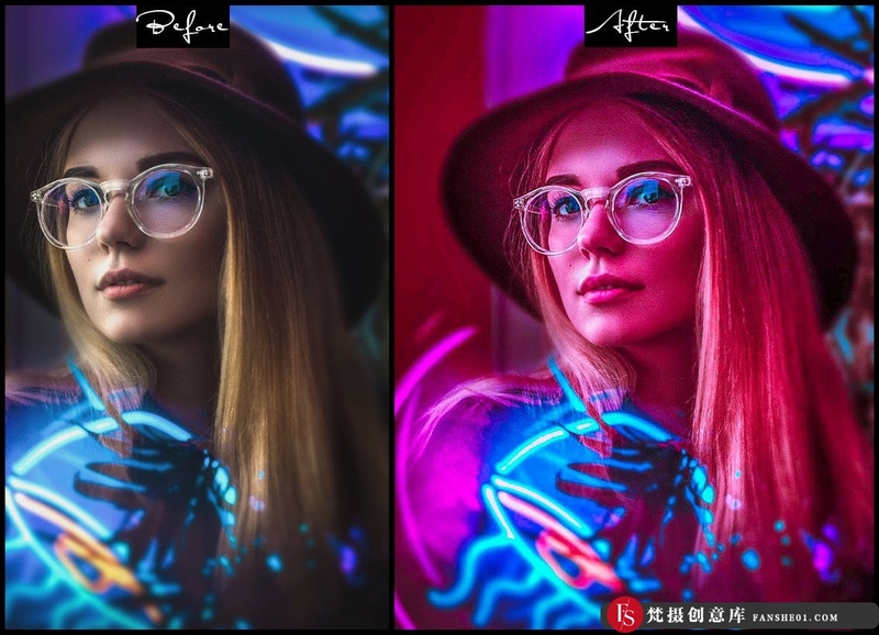 图片[5]-[风光LR预设]城市夜景赛博朋克风光人像Lightroom预设Cyberpunk-PhotoshopActionsLightroomPresets-梵摄创意库