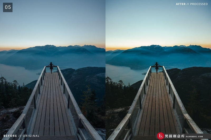 [风光LR预设]旅行风光电影胶片Lightroom预设与移动LR预设 Landscape Pro Lightroom Presets