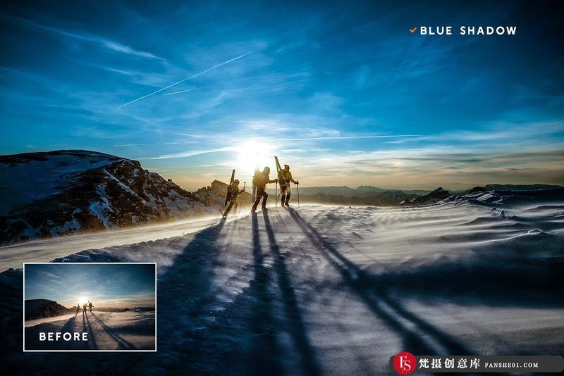 [风光LR预设]旅行风光色彩增强Lightroom预设与PS动作 Travel Blogger Presets & Action