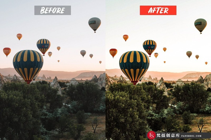 [风光LR预设]旅行摄影师旅拍风光LR预设