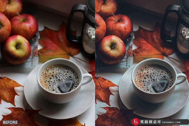 [风光LR预设]秋季电影色调人文风光Lightroom预设AutumnVibrantLightroomPresets