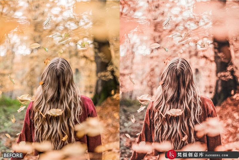 [风光LR预设]秋季电影色调人文风光Lightroom预设AutumnVibrantLightroomPresets